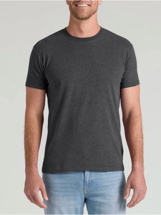 True Classic Other - Essential Men's Short Sleeve Crewneck Tee - Charcoal